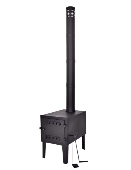 Middeleeuws kooktoestel voor tenten...