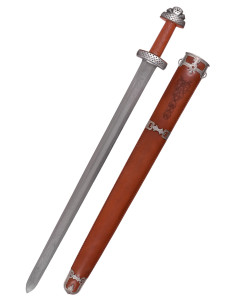 Viking Sword Trondheim, Damaskus stål (77 cm.)