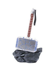 Martillo Mjolnir de Thor con base de resina, No Oficial,...