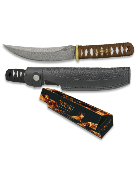 Cuchillo Damasco CNC, marca Tokisu,...