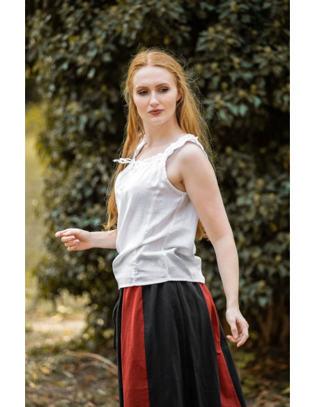 Middeleeuwse mouwloze blouse Adele,...