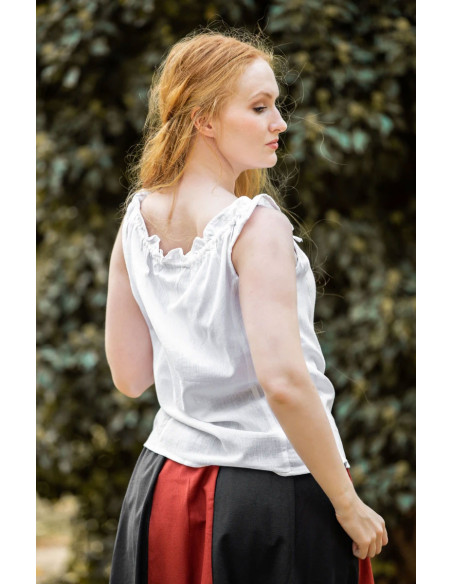 Middeleeuwse mouwloze blouse Adele,...