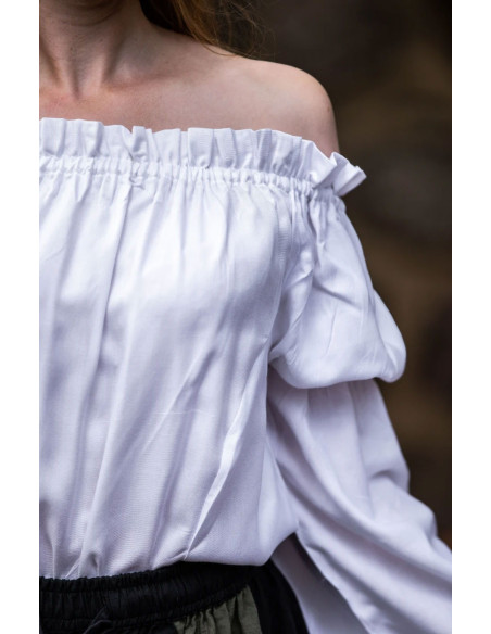 Blusa medieval clásica modelo Emma,...