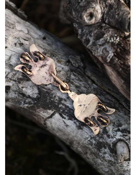 Broche de capa Vikingo Hugin y Munin,...