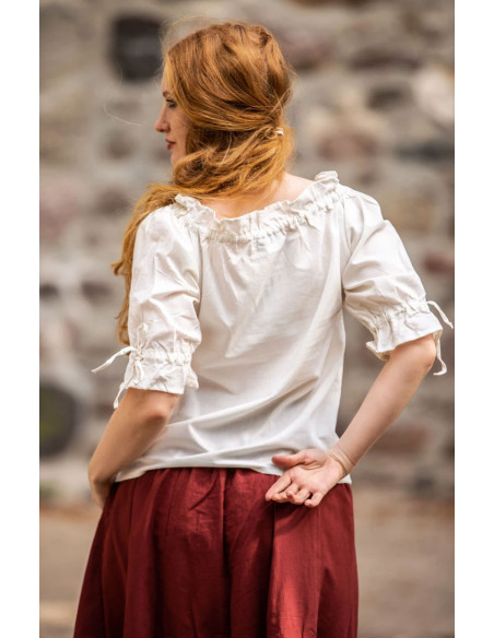 Blusa medieval para mujer modelo... Blusa medieval para mujer modelo...