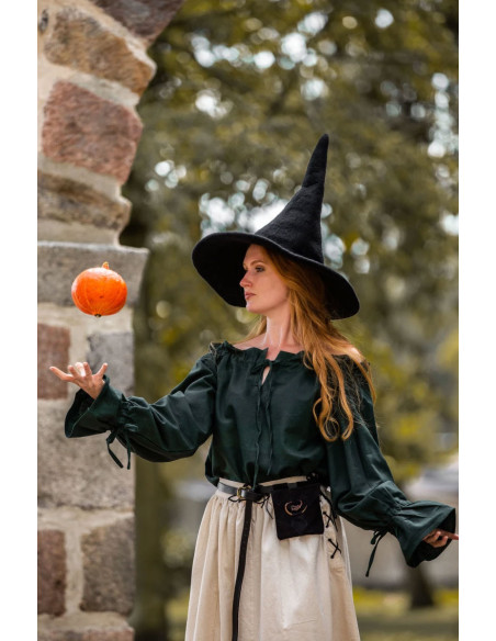 Middelalderbluse Morgan bare skuldre