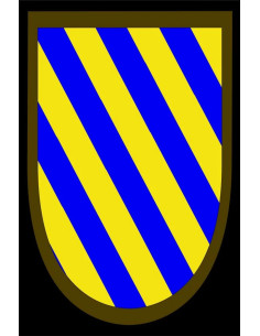 Middelalderbanner med diagonale stænger