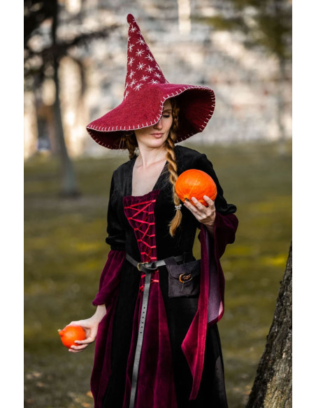 Sternmodell-Hexenhut, rote Farbe