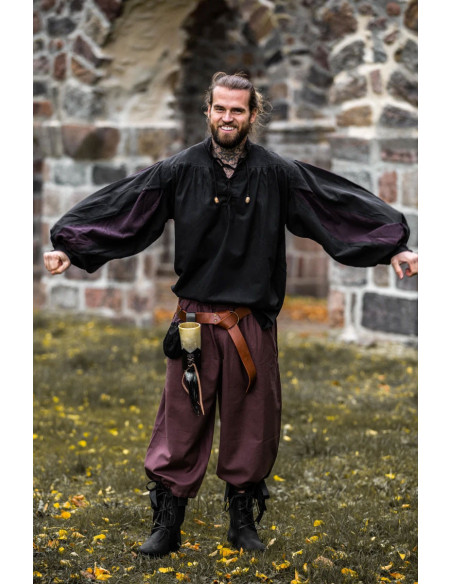 Camisa medieval Lansquenete modelo...