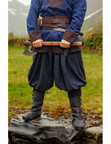 Viking katoenen Norman broek, zwart Viking katoenen Norman broek, zwart