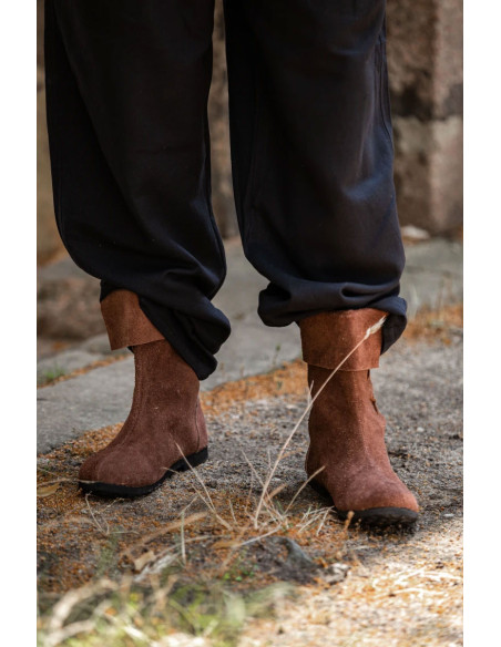 Pantalones medievales Dirk, color negro