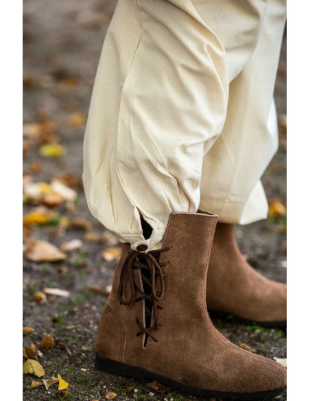 Gerold middeleeuwse broek, naturel...