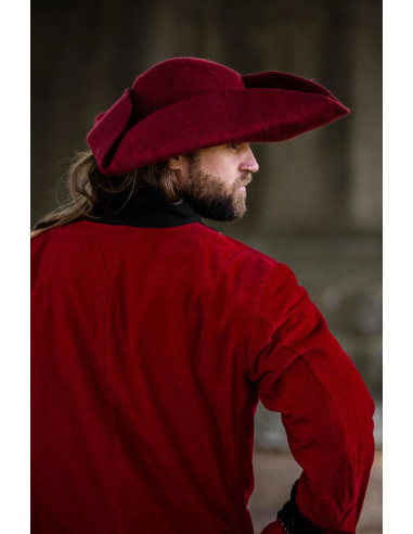 Comprar Sombrero Pirata Lazo Rojo - Complementos de Piratas