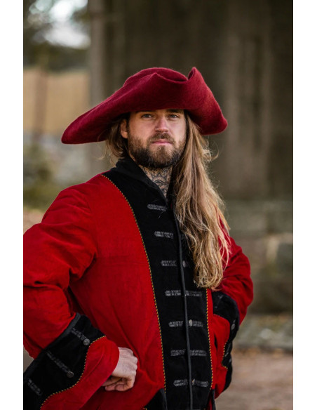 Sombrero Hugo pirata tricornio en... Sombrero Hugo pirata tricornio en...