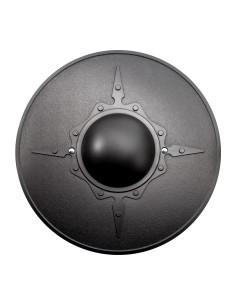 Escudo medieval de entrenamiento, polipropileno (48,3 cm.)
