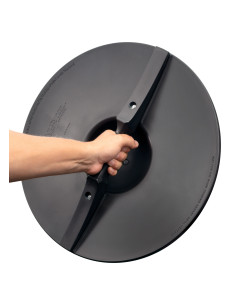 Middelalderlig træningsskjold, polypropylen (48,3 cm.) 2