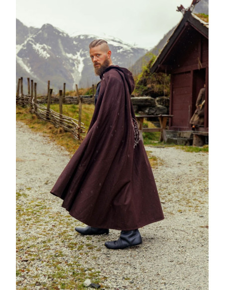 Alpha Viking mantel met wolf...