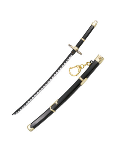 One Piece Zoro Yubashiri Katana nøglering