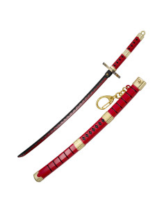 Llavero katana Sandai Kitetsu de Zoro de One Piece