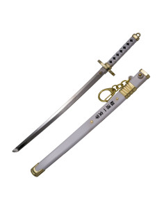 Shusui Wado Ichimonji Katana nøglering fra Zoro, One Piece