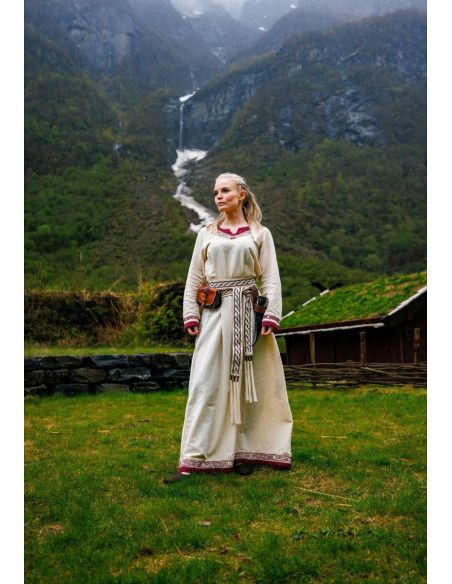 Vikingebælte model Elina, naturlig...