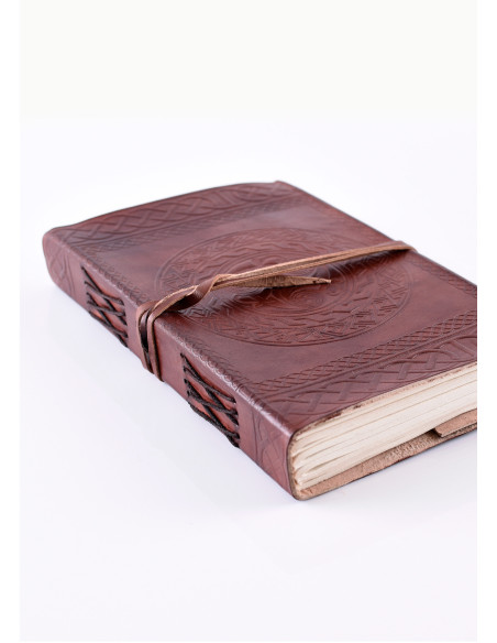 Keltisch leren dagboek, bruin (21x14...