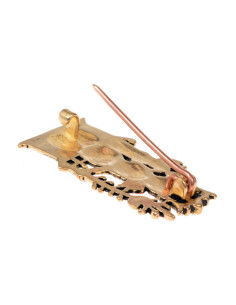 Broche en bronce peregrino Dama de Tombelaine 2