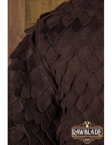Oria Scale Armor med ærmer - Brun