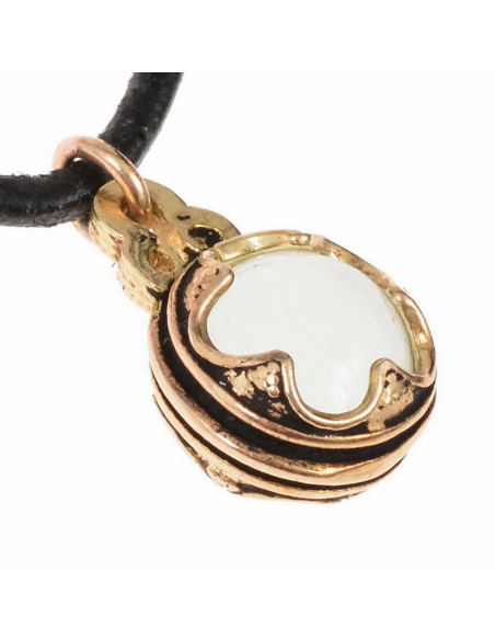 Wikinger-Kugel-Miniatur-Bronze-Anhänger