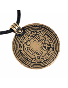 Viking Dirham munt hanger in brons