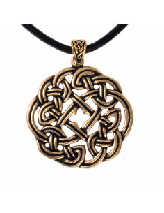 Ciorcal Keltische amulet hanger in brons