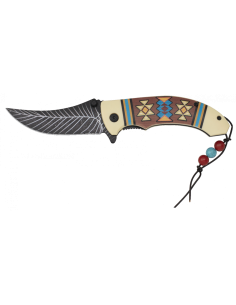 Indian Klassiek model zakmes (20 cm.)