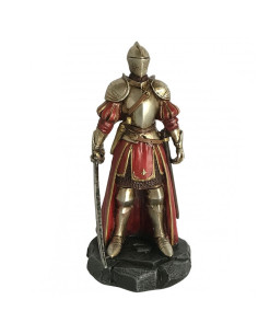 Caballero medieval en miniatura con espada (12 cm.)
