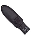 Schedel fantasie kruiken, met deksel (22 cm.)