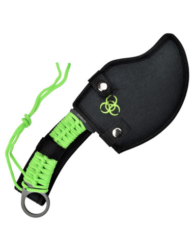 Bijl met schede Zombie Killer (29,5 cm.)
