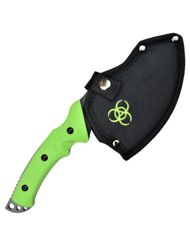 Bijl met schede Zombie Killer (25,5 cm.)