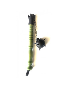 Middeleeuwse knots 1 kop, groene kleur (46 cm.)