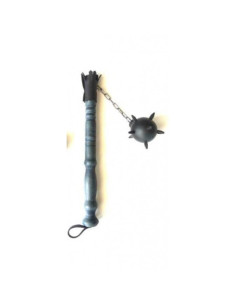Middelaldermace 1 hoved, blå farve (46 cm.)