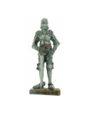 Miniatur mittelalterlicher Ritter eines deutschen Offiziers (12 cm.)