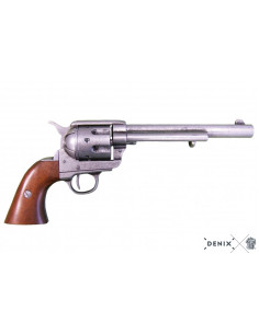 Revólver Peacemaker USA pavonado, cañón largo, año 1873