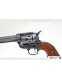 Revólver Peacemaker USA pavonado, cañón largo, año 1873