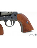 Revólver Peacemaker USA pavonado, cañón largo, año 1873
