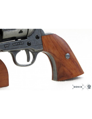 Revólver Peacemaker USA pavonado, cañón largo, año 1873