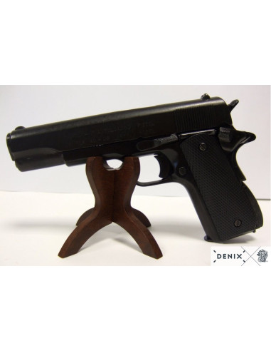 Skrivebordsstøtte til at placere en pistol (11 cm.)