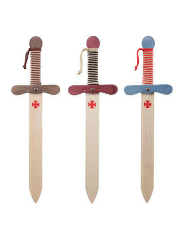 Espada Templaria de madera para niños (48 cm.)