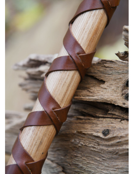 Noorse gietstalen bijl met gravures...