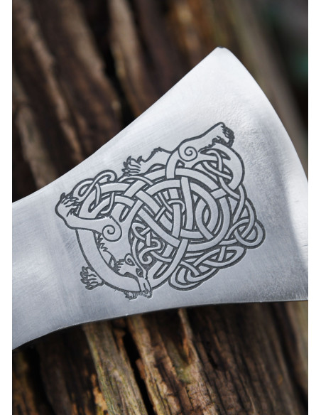 Hacha Noruega acero fundido con...