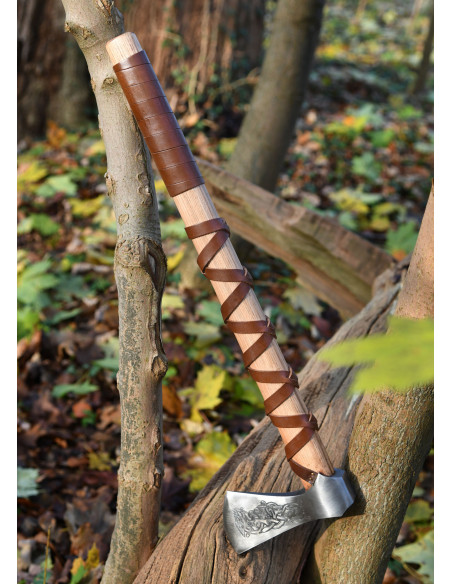 Hacha Noruega acero fundido con... Hacha Noruega acero fundido con...