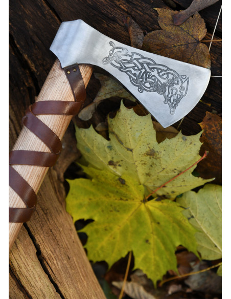 Hacha Noruega acero fundido con... Hacha Noruega acero fundido con...