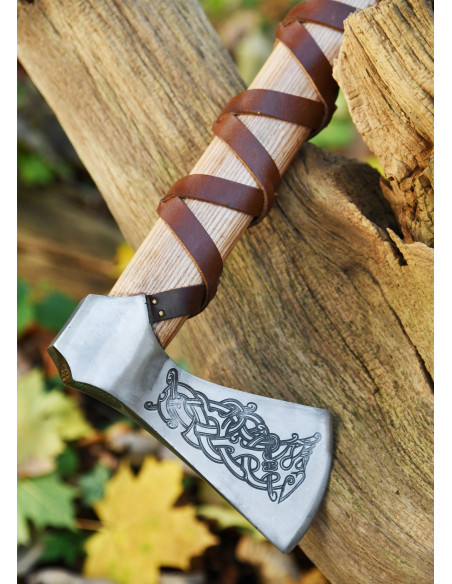 Hacha Noruega acero fundido con... Hacha Noruega acero fundido con...